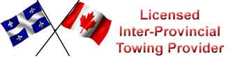 Quebec to Ontario Towing
