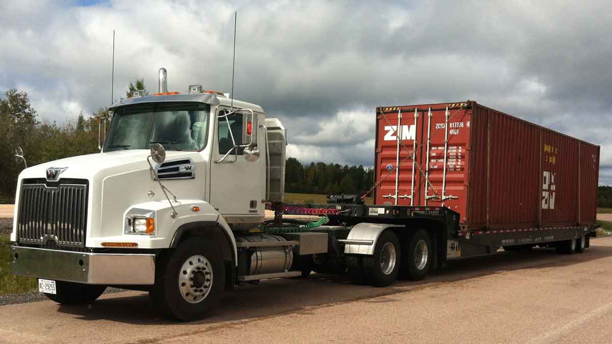 Container Hauling Ontario